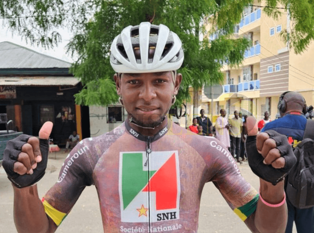 Illustration — Tour du Cameroun : Rodrigue Kuéré renverse tout et gagne en jaune